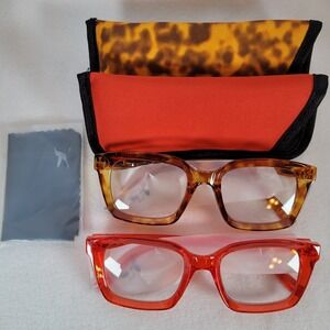 Hummingbird Womens Santa Fe Bolds 2.0 Auto Tint Blue Light Sun Readers +2.00